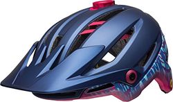 Bell Sixer MIPS Helm - Mat Marineblauw/Kersenvezels, Medium/55-59 cm