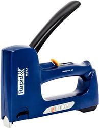 Rapid, 4 in 1 Rapid MS4.1 Hand Stapler for No. 53/7 Staples and No. 8/9 Stiffs, Ergonomic Handle with Lock Function, Inner Wear Steel Parts, Made in Sweden