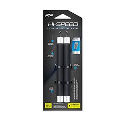 PTP Unisex - Cuerda de saltar para adultos, color negro, OS