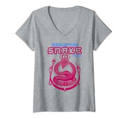 Mujer Año Nuevo Chino 2025 Año de la serpiente Feliz Año Nuevo 2025 Camiseta Cuello V