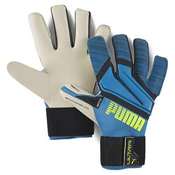 PUMA Ultra Grip 1 Hybrid Pro Gants de gardien de but pour enfant, Fille, 4169607, bleu, 10.5