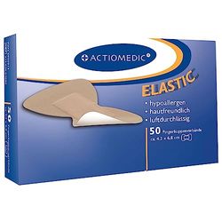 gramm_medical 33502004086 Actiomedic elastische vingertoppen verband, huidskleur, verpakking à 50 stuks