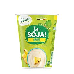 YOGUR DE SOJA sabor piña 400gr. BIO VEGAN