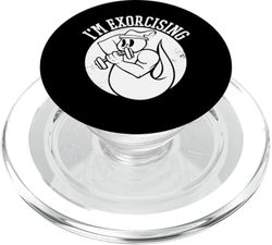 Estoy Exorcizando - Divertido Halloween PopSockets PopGrip para MagSafe