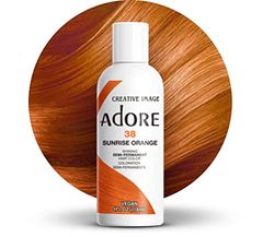 Creative Image Adore Shining Semi-Permanent Hair Color 38 Sunrise Orange 118ml