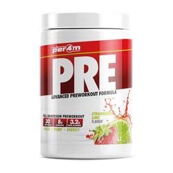 Per4m Pré-Entraînement Stimulant Fraise Citron Vert 570g – Pré-workout stimulant goût fraise citron vert pour une performance renforcée