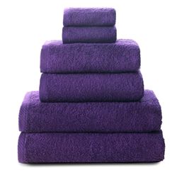 Top Towel - Plus - 2 Asciugamani da Bidet o Viso - 2 Asciugamani da Lavabo o Mani + 2 Asciugamani da Doccia - Set di Asciugamani - Asciugamani da Bagno 100% Cotone