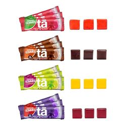 TA Energy - Gommes énergétiques - Pack x12 - Citron, Fraise, Cassis, Cola - Apports en énergie pendant l''effort 100Kcal pour 3 gommes - Idéal pendant l'entrainement et les courses - MADE IN FRANCE