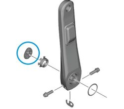 SHIMANO FC-R9200-P ytterlock