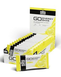 Science in Sport GO Energy Bakes, 30 g Carbs, High Carb Soft-Filled Baked Energy Snack, Lemon Flavour, 12 Bars