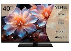 Vestel TiVo 40FT9740 40 inch Smart TV, Full HD, HDR, met Triple Tuner, LED 40FT9740, zwart