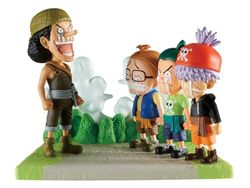 Banpresto Figurine d'action Usopp Pirates One Piece - World Collectable Log Stories 7 cm BP88809P Multicolore