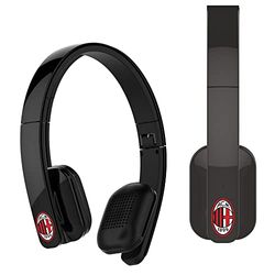 AC Milan H004-Mil Casque Bluetooth, Rouge/Noir