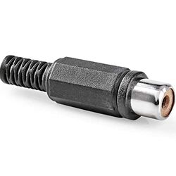 Audio Connectors 610136 RCA, plastica, nero
