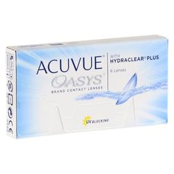 Acuvue Acuvue Oasys 2 Lenti Quindicinali, Morbide, Diottrie 6.0, Morbido, Neutro, Dioptrien: +6.00