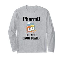 Farmacia laureato in farmacia con licenza PharmD Maglia a Manica