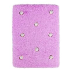 Tinka – plysch diary med lock – lila w. Pärlor (8–802149)