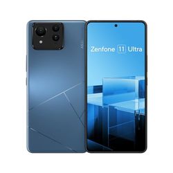 ASUS Zenfone 11 Ultra, UK Official, Skyline Blue, 16GB RAM 512GB Storage, Snapdragon 8 Gen 3, 6.78 Inch AMOLED 144Hz, 50MP Gimbal Camera