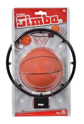 Simba- Be Active Mini Cesta de Baloncesto, Multicolor (4006592706753)