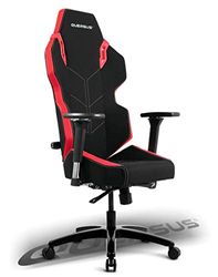 Quersus Evos 301 Asiento Gamer Tejido, Negro Rojo, S-L