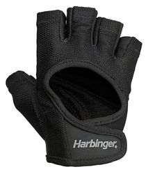 Harbinger Power 2.0 Weight Lifting Gloves, Mujer, Negro, S