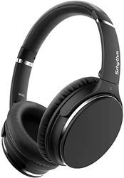 Srhythm NC25 Stereohoofdtelefoon met Actieve Ruisonderdrukking, Bluetooth 5.3, ANC-Headset Voor Over Het oor, met Hifi, Microfoon, 50 uur Speeltijd, Stemassistent, Gamemodus met Lage Latentie