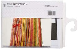 Thea Gouverneur Kit Punto Croce, Multicolore, 31x45cm