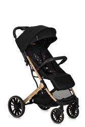 MoMi ESTELLE PLUS LIGHT barnvagn från 6 år. Månad (upp till 22 kg), vikbar buggy med 5-punkts säkerhetsbälte, inköpskorg och liggfunktion, teleskopstång för att dra, står när den fälls ihop