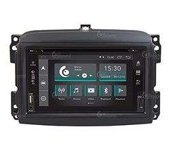 Costum Fit Bilradio för Fiat 500L Old DVD Android GPS Bluetooth WiFi USB Full HD Touchscreen Display 6.2" Easyconnect