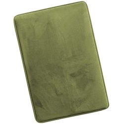 Clara Clark Bathroom Rugs, Mat de banho ultra suave para banheiro, sem lip, veludo memória de espuma de banho rugs, 20 x 32, verde sólido sábio