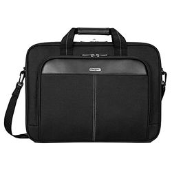 Targus TCT027, Custodia Classica per Notebook da 16" con Caricamento dall'alto, Nero, 15.6"