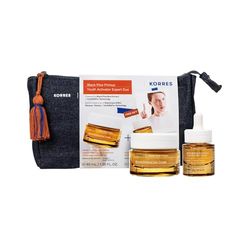 KORRES Black Pine Primus Youth Activator - Expert Duo, set di vantaggi anti-invecchiamento in crema da giorno da 40 ml e Booster da 15 ml per una maggiore forza di serraggio e un aspetto ridotto delle