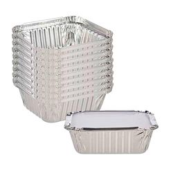 San Ignacio Lot de 10 plateaux creux en aluminium couvercle PEQ collection KINVARA