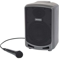 Samson Expedition Express+ - Sonido portátil (75 W, Bluetooth, con micrófono con Cable