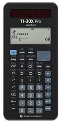 TEXAS INSTRUMENTS TI-30X Pro Mathprint (FC), Negro