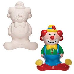 Baker Ross Clown Spaarpotjes (2 Stuks) Knutselspullen en Knutselsets voor Kinderen