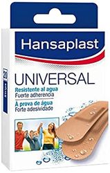 Hansaplast Universele wondkompres, waterafstotend, sterke en ademende kleefkompres, plakstrips voor kleinere wonden, 20 stuks
