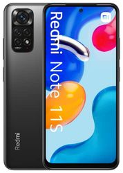 Xiaomi - Redmi Note 11s, Smartphone 6 GB +128 GB, display AMOLED 90 Hz, 108 MP, quadrupla fotocamera, ricarica rapida 33 W, 5.000 mAh, Graphite Gray.