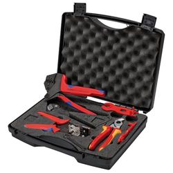 KNIPEX 13169 97 91 04 V02 Tool Case for Photovoltaics for solar cable connectors MC4 (Multi-Contact)