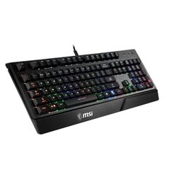 MSI Vigor GK20 teclado USB QWERTY Inglés de EE. UU. Negro