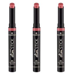 Esence The Slim STICK - Pintalabios (3 unidades, 3 x 1,7 g), color rosa
