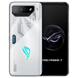 ROG Phone 7, White, 512GB Storage and 16GB RAM, EU Official, 6.78 Inches, Snapdragon 8 Gen 2