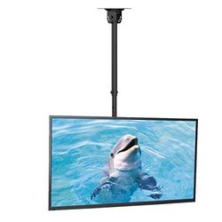 TV-plafondbeugel voor de meeste flat-panel LED LCD-schermen van 26 tot 55 inch VESA 100x100mm-400x400mm laadvermogen 45 kg MC4602 met