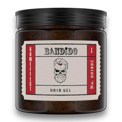 Bandido Gel Coiffant Homme 500 ml 01 Effet Gomme | Aspect naturel ultra résistant | Gel capillaire hommes | aspect cheveux mouillés