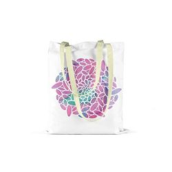 Bonamaison Printed Tote Bag, Reusable Grocery Bag, Shopping Bag, Machine Washable, Foldable, Canvas Cloth Bag with Handles, Size: 34x40 Cm
