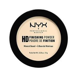 NYX Professional Makeup Poudre de Finition Compacte Perfectrice de Teint High Definition, Finit Mat, Contrôle de la Brillance, Teinte : Banana