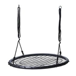 Well Home Netschommel, zwart, Ø 100 cm