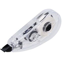 Westcott E-743918 00 Rouleau correcteur souris avec couche correctrice blanche 10 m x 5 mm Précis, très couvrant et inscriptible immédiatement