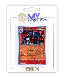 Démolosse 34/198 Reverse - Myboost X Écarlate et Violet 01 - Coffret de 10 Cartes Pokémon Françaises