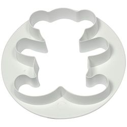 PME TB500 Emporte Pièce Ours, Plastique, Blanc, 9.5 x 2 x 9.5 cmTB500